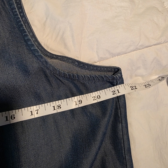 Spense Blue Denim Midi Dress - Picture 5 of 6